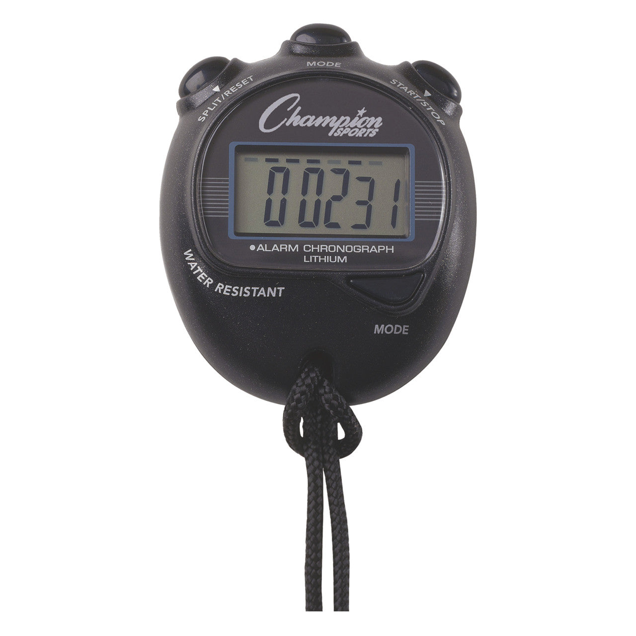 BIG DIGITAL DISPLAY STOP WATCH, BLACK