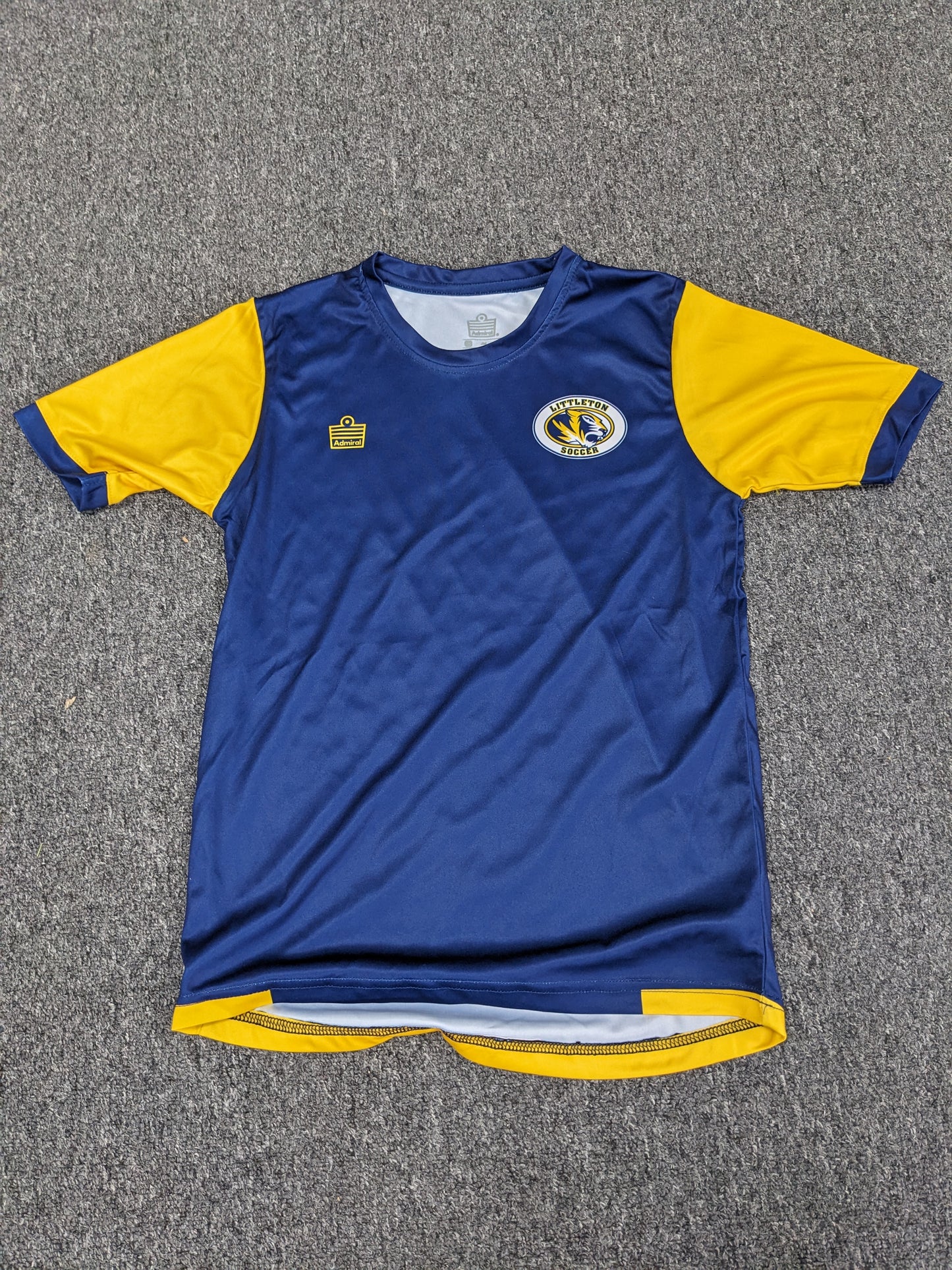 Littleton Admiral Jersey-Navy/Gold
