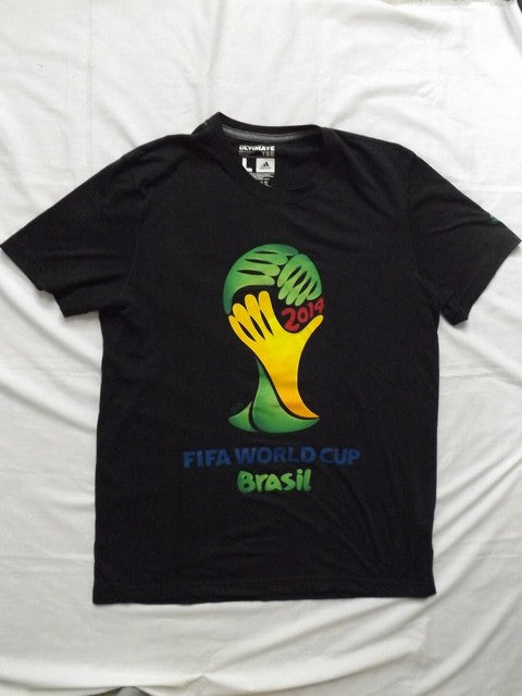 Adidas FIFA Brasil World Cup 2014 Official T-Shirt Adult Large (Pre-owned)