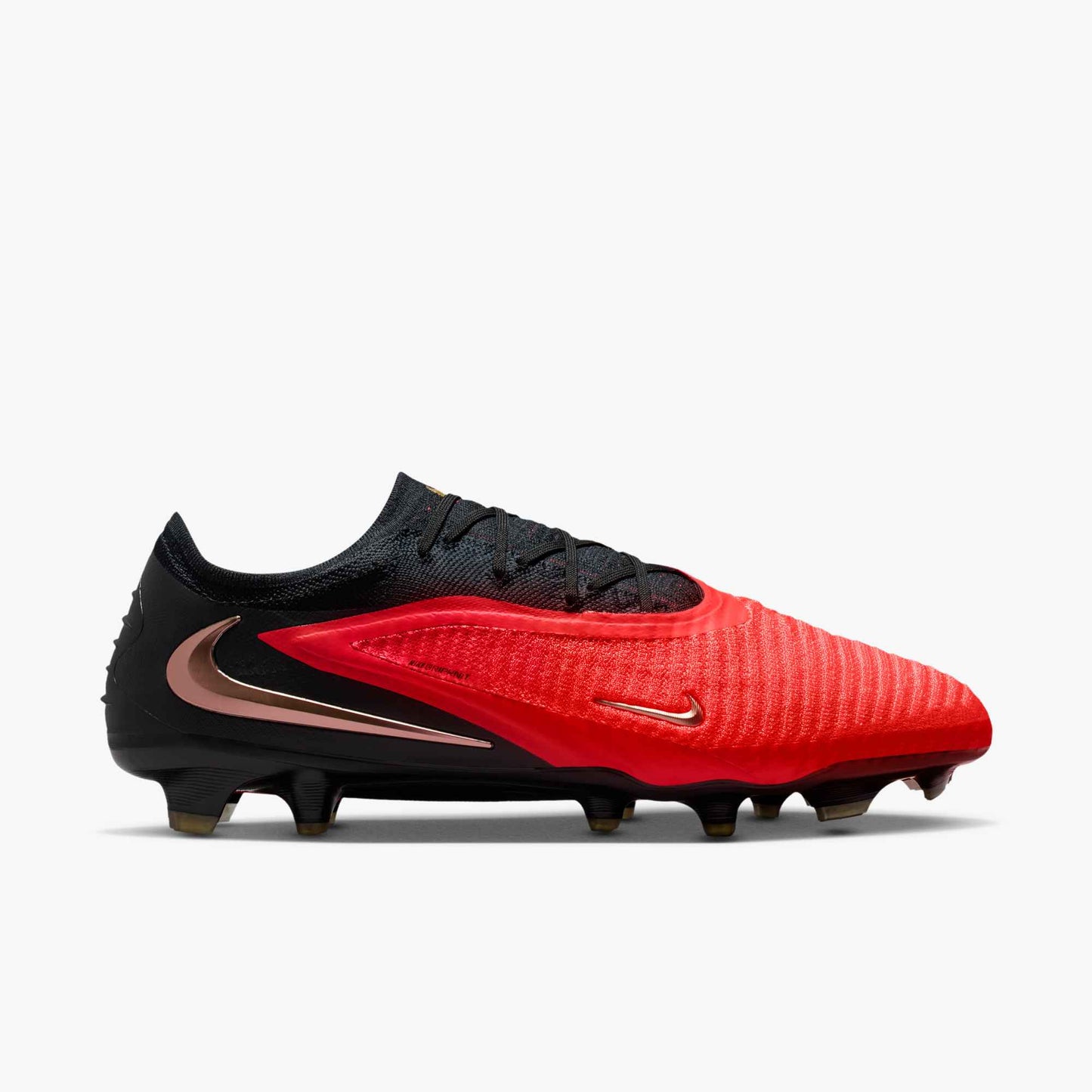 Nike Phantom 6 Low Elite Firm-Ground Soccer Cleats (BRIGHT CRIMSON/BLUR-BLACK)