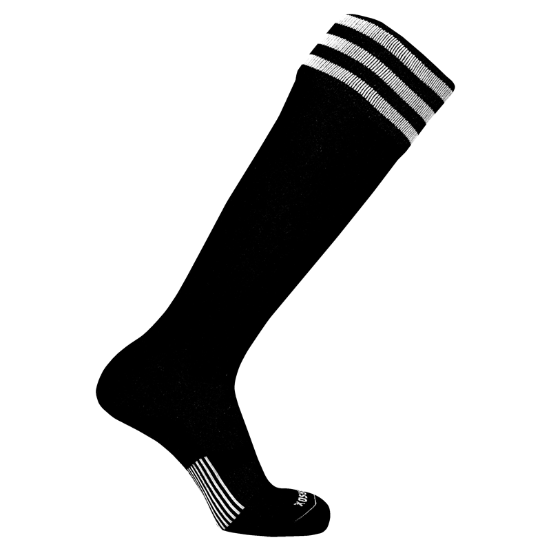 EURO 2.0 BLACK WITH WHITE STRIPES