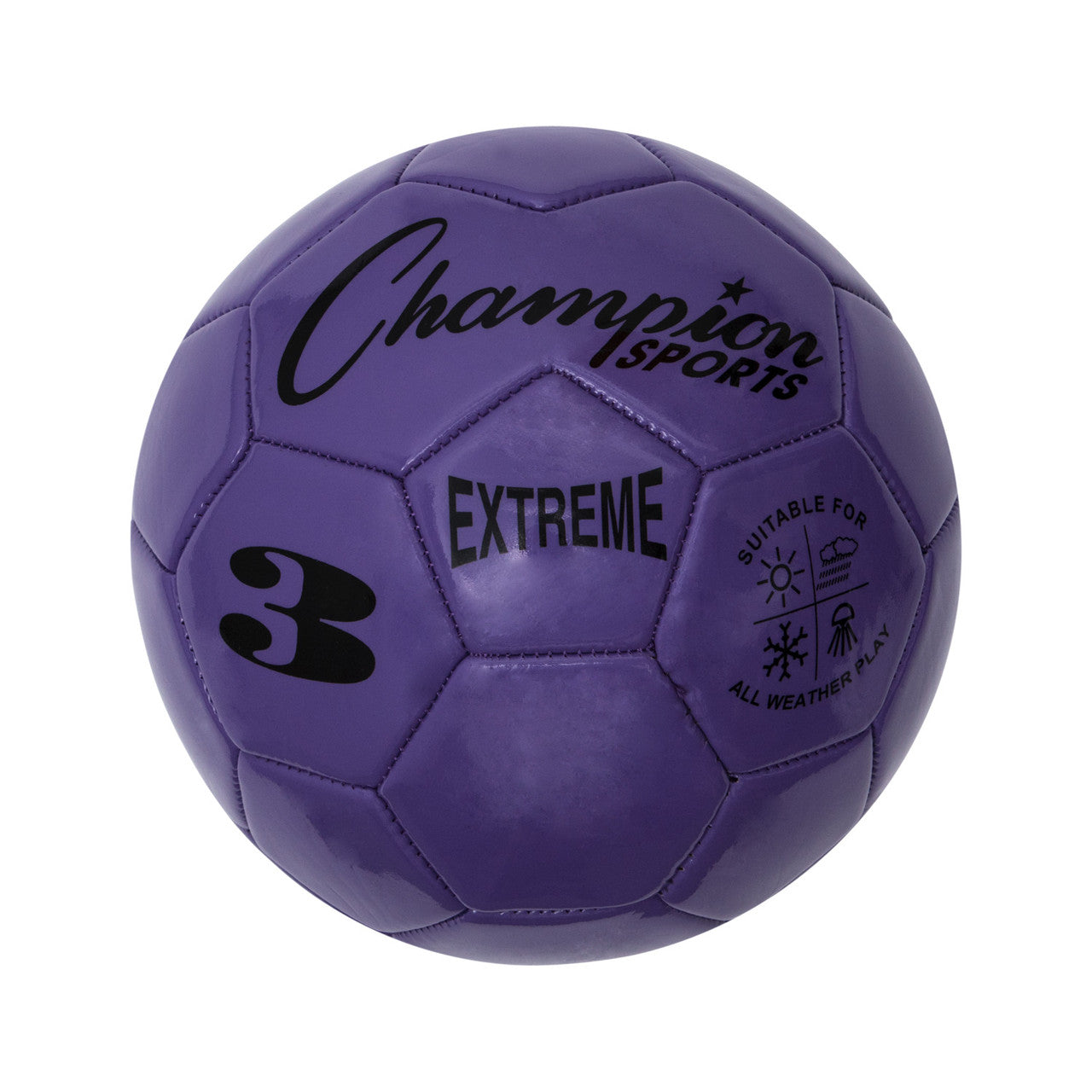 Champion EXTREME SOCCER BALL Size 3 PURPLE