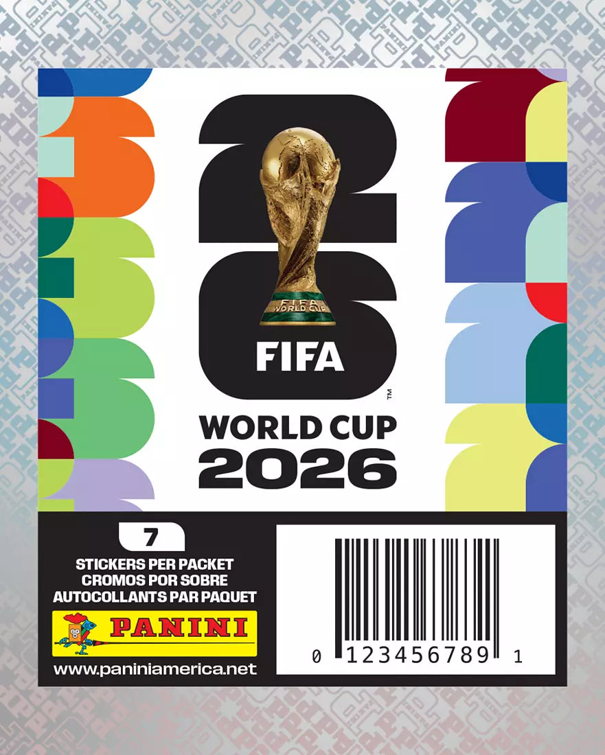 Panini 2026 FIFA World Cup Sticker Pack of 7