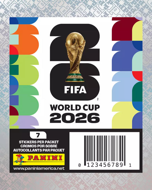Panini 2026 FIFA World Cup Sticker Pack of 7