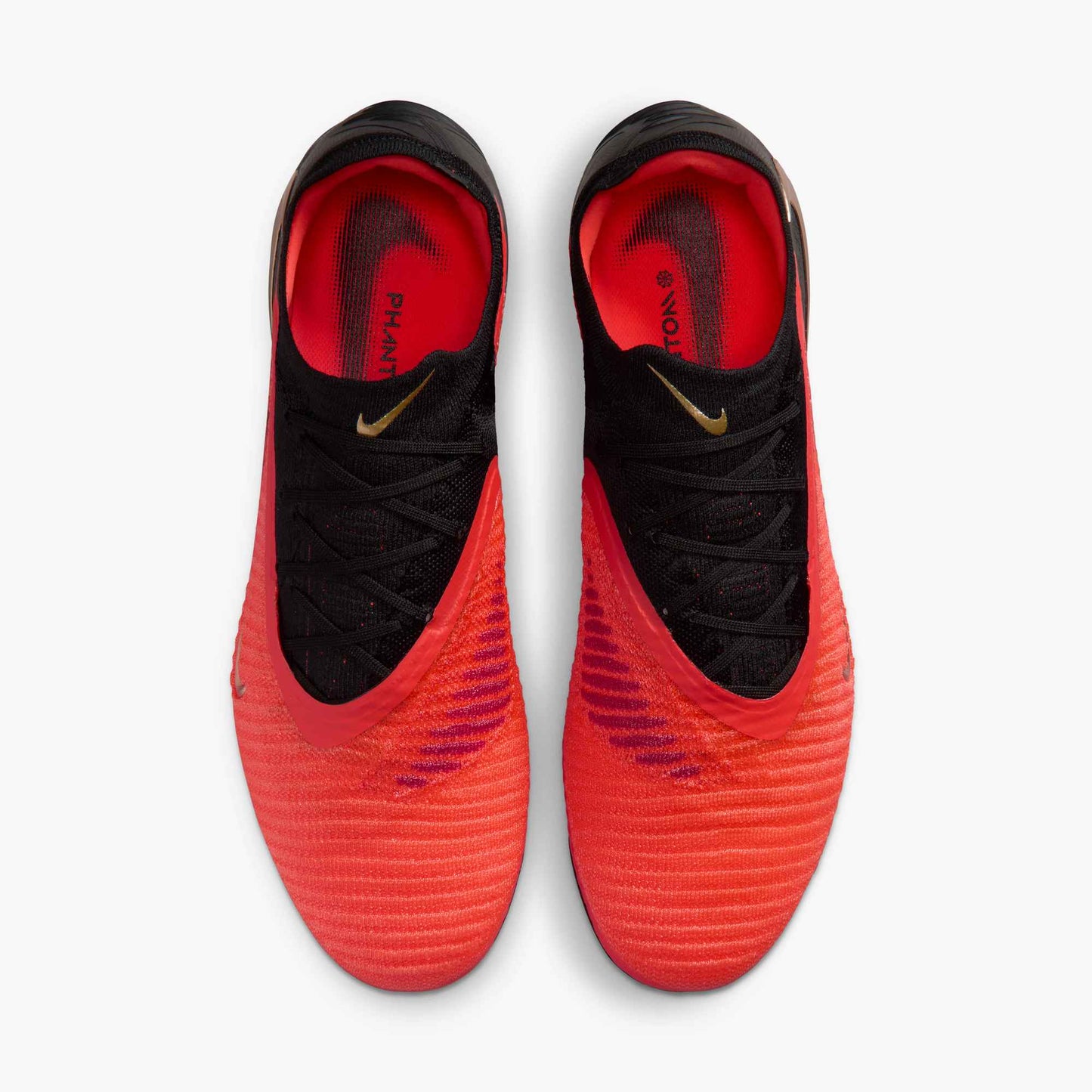 Nike Phantom 6 Low Elite Firm-Ground Soccer Cleats (BRIGHT CRIMSON/BLUR-BLACK)