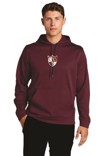 CCHS Men's Hooded Sweatshirt (Maroon)