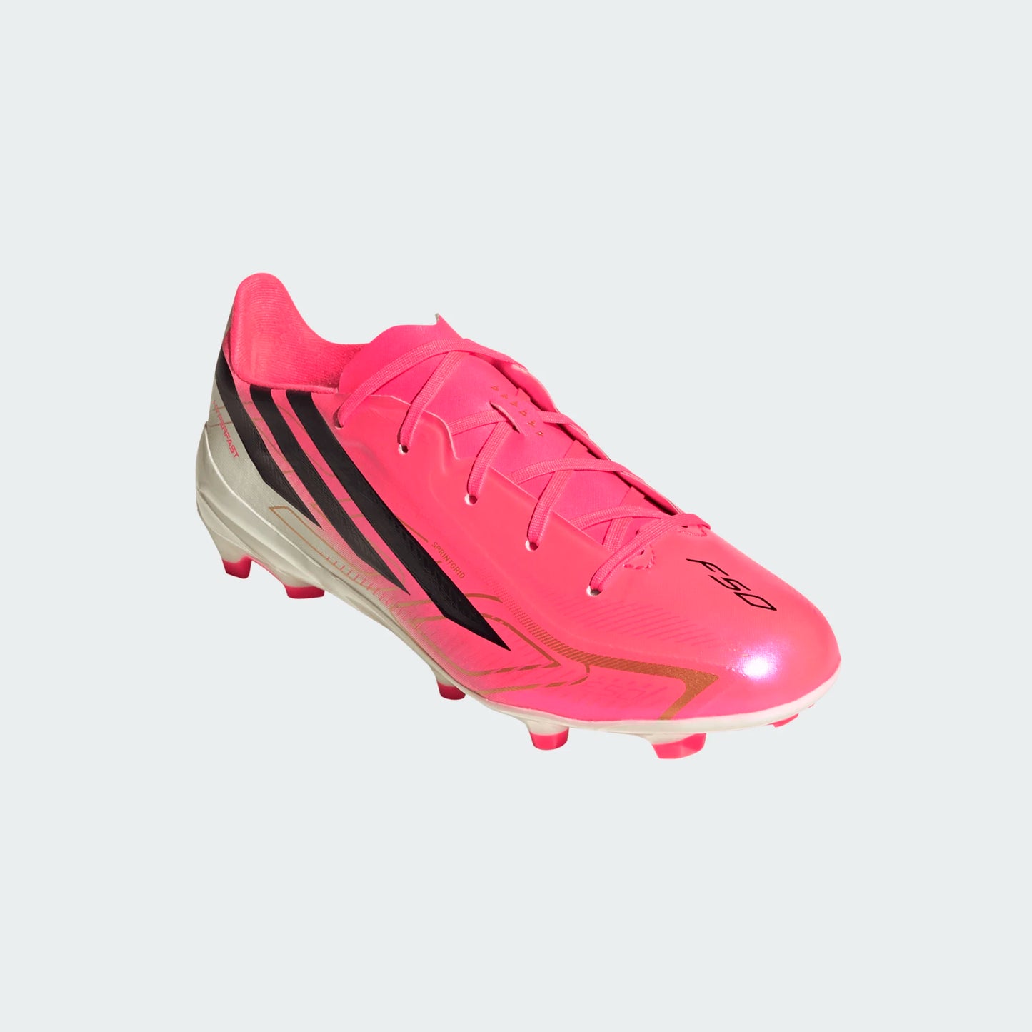 Adidas F50 Hyperfast League Firm Ground Kids Soccer Cleats