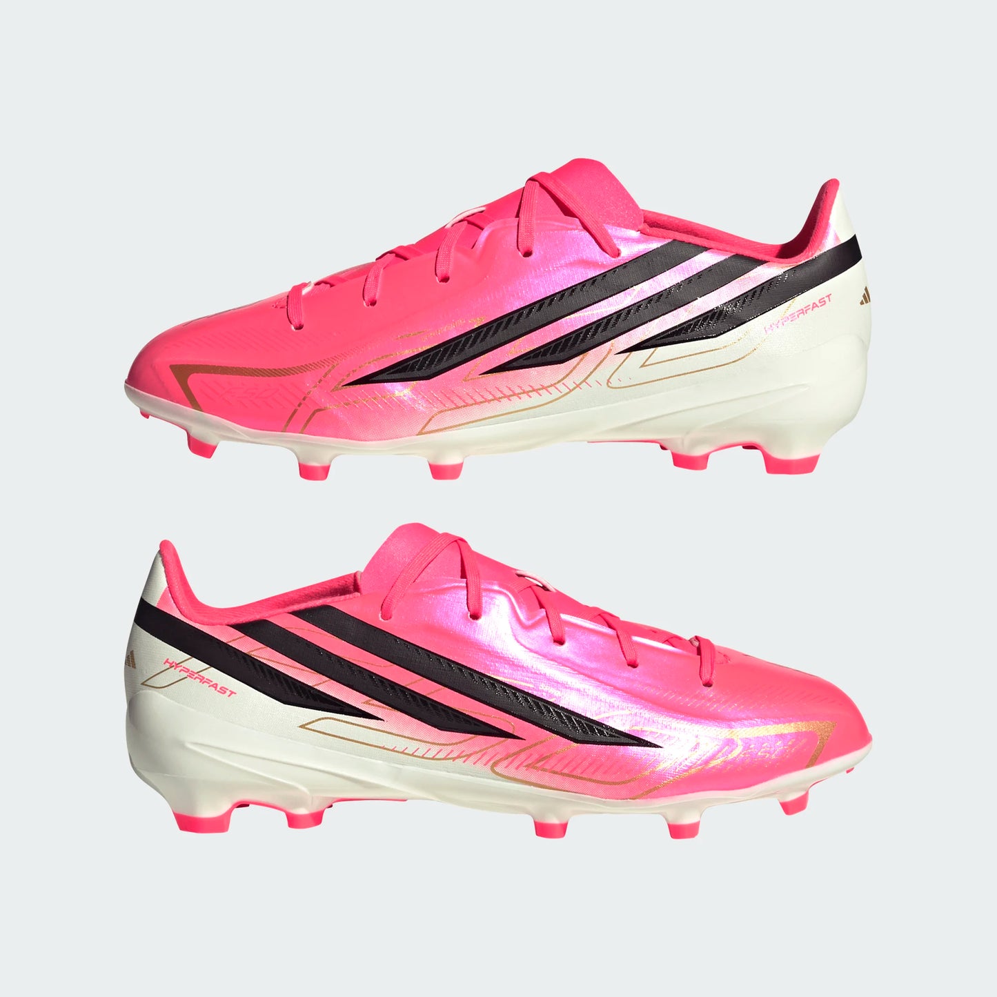 Adidas F50 Hyperfast League Firm Ground Kids Soccer Cleats
