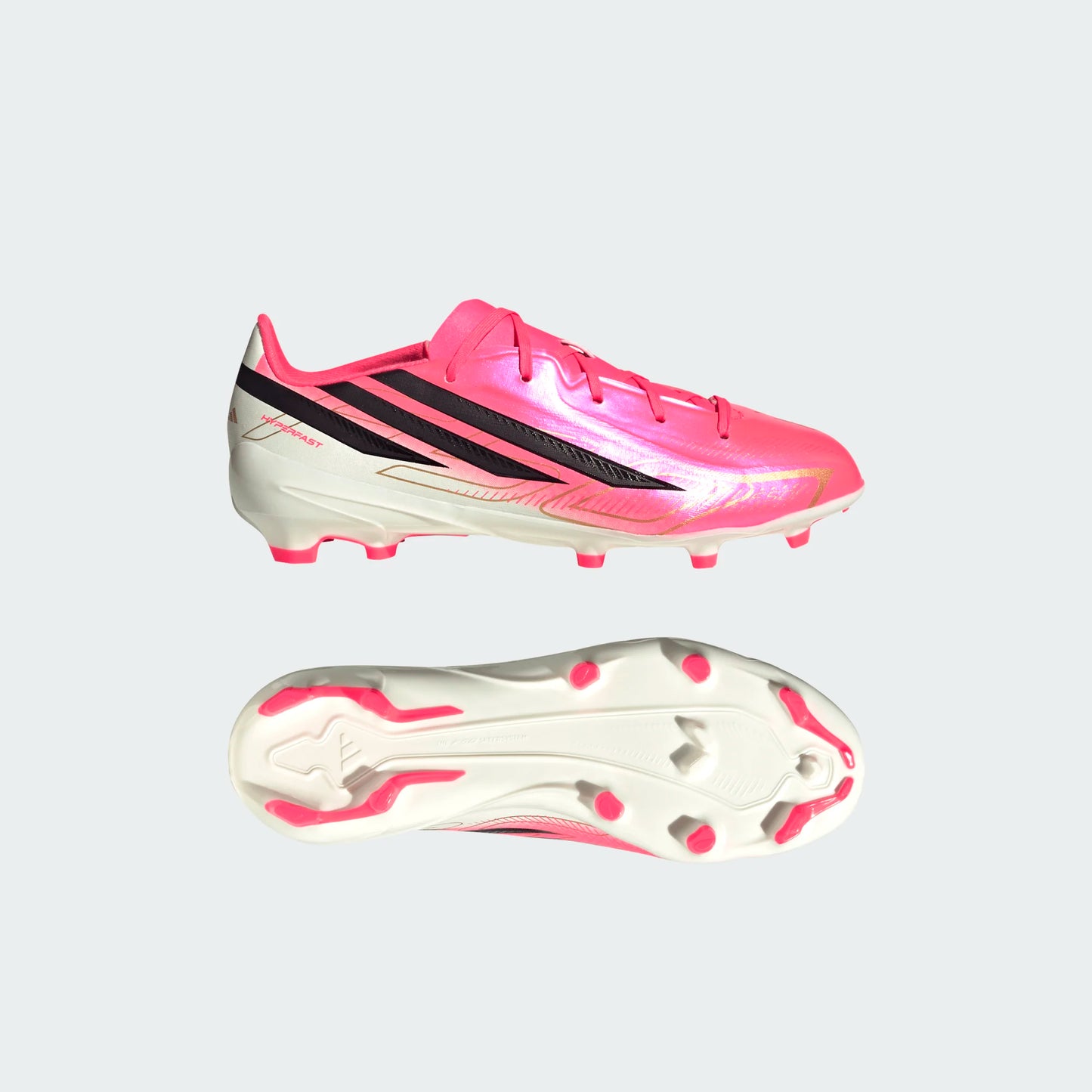 Adidas F50 Hyperfast League Firm Ground Kids Soccer Cleats