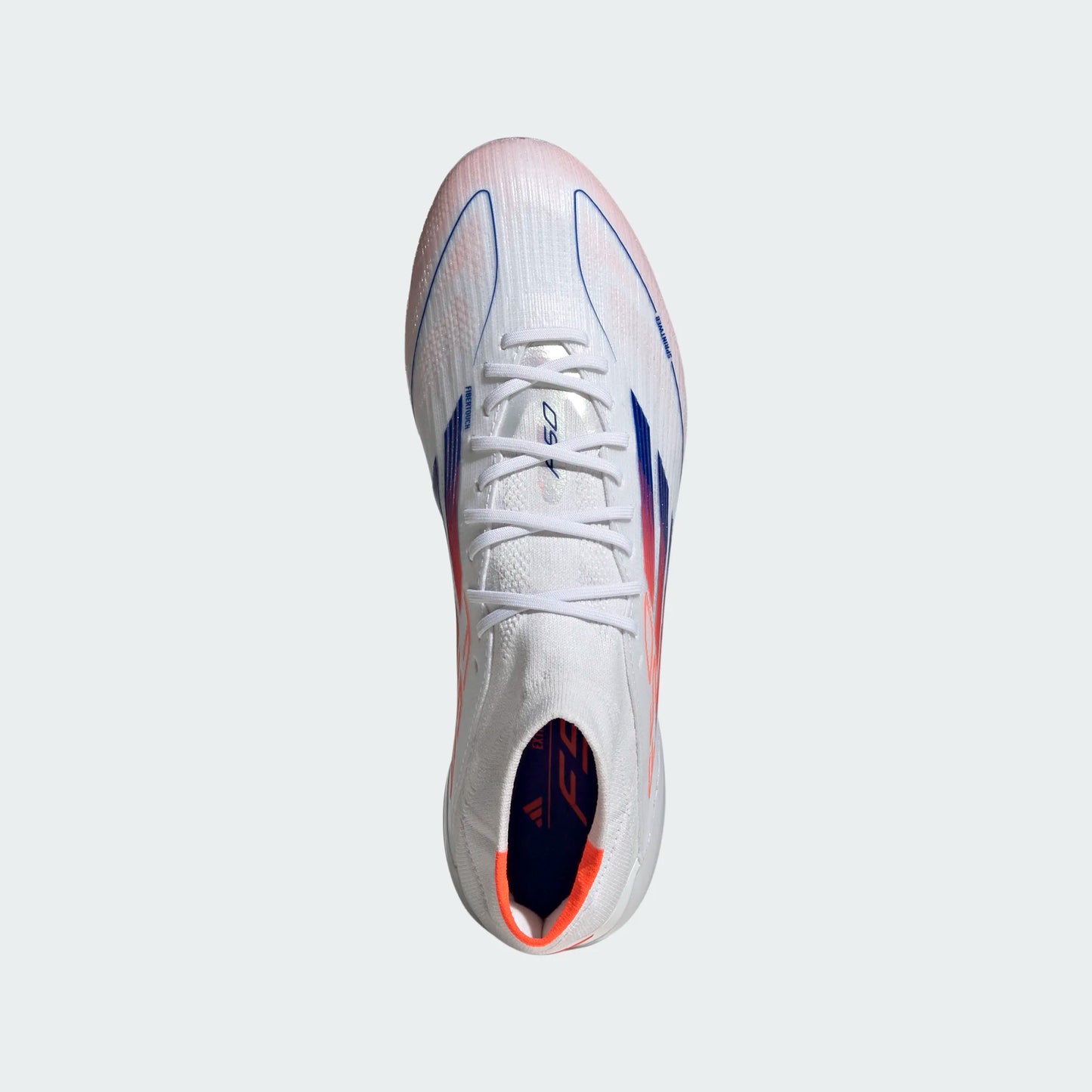 WOMENS F50 ELITE MID FG W FTWWHT/LUCBLU/SOLRED