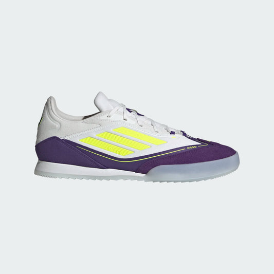 Adidas F50 FREESTYLE 24 MESSI indoor soccer shoes FTWWHT/LUCLEM/UNIPUR
