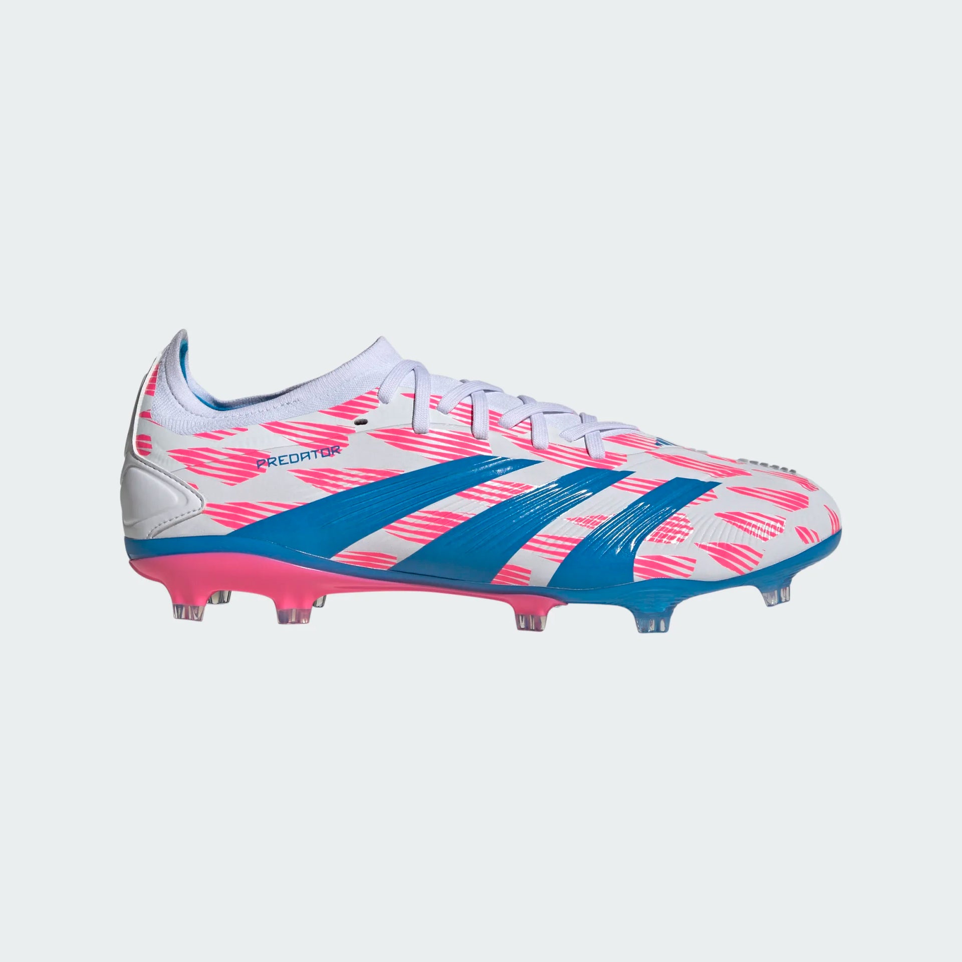 PREDATOR PRO FG FTWWHT/SOLBLU/SOPINK – Soccer Stuff LLC