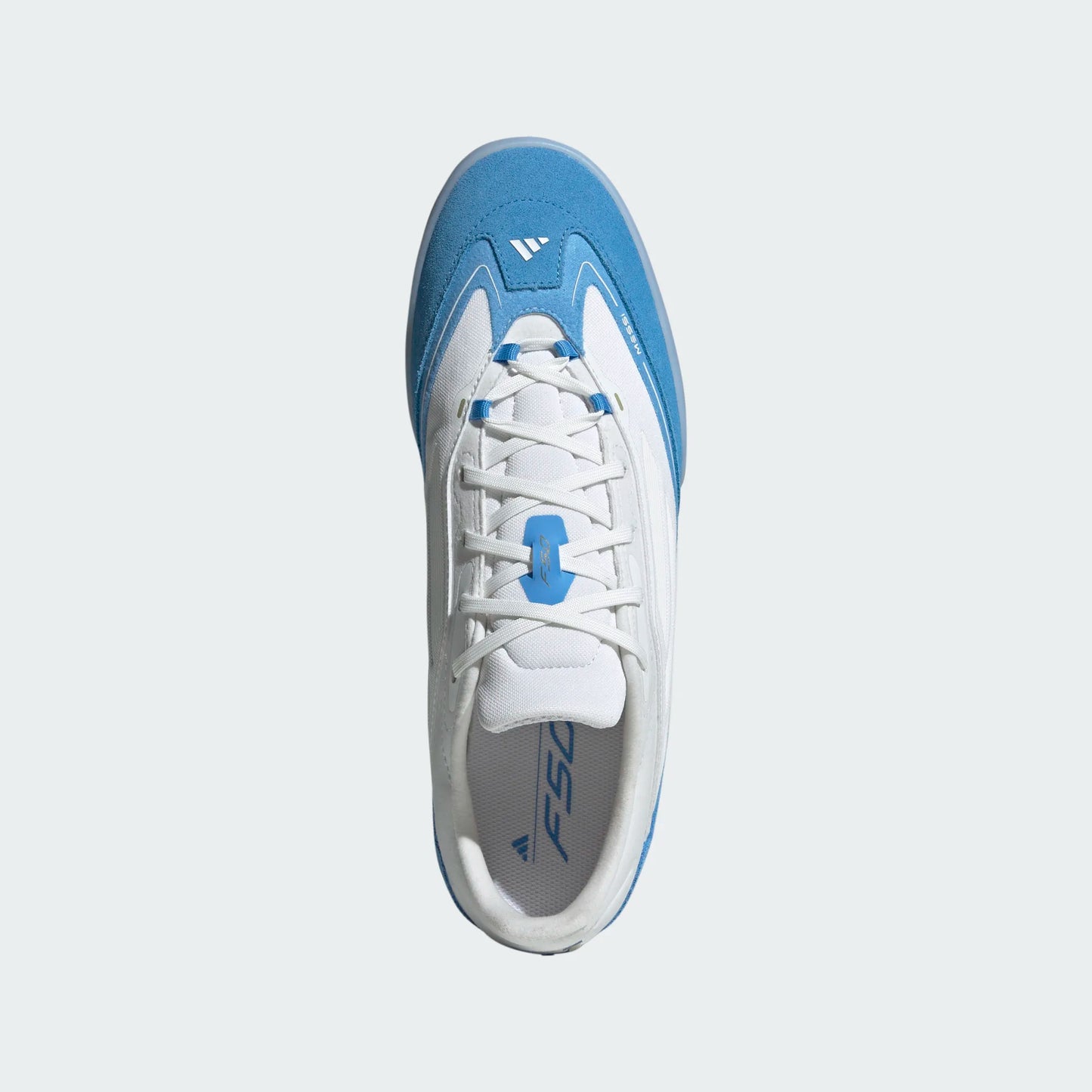 F50 FREESTYLE 24 MESSI FTWWHT/GOLDMT/BLUBRS