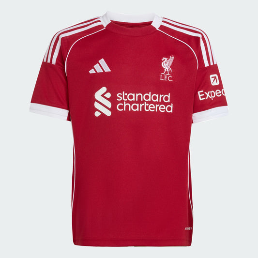 Liverpool 25/26 LFC Home JSY YOUTH STRRED