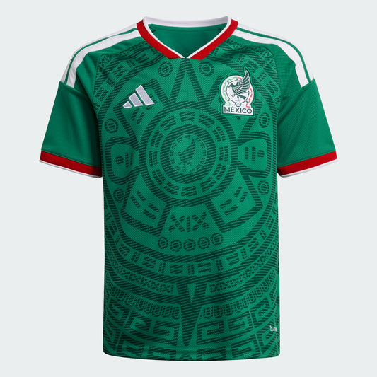 YOUTH 2026 World Cup Mexico Home Jersey FMF H JSY Y B GREEN