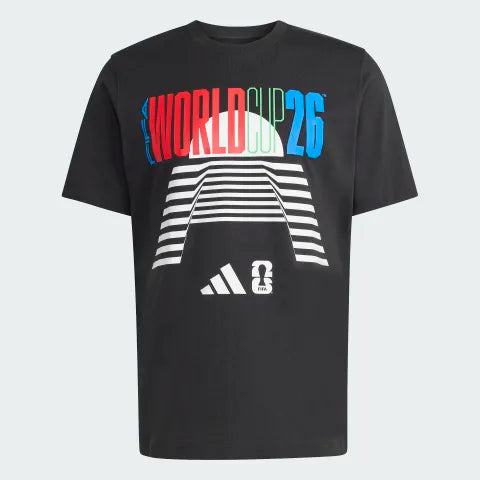 Men's 2026 World Cup TOUR T-Shirt 1 BLACK