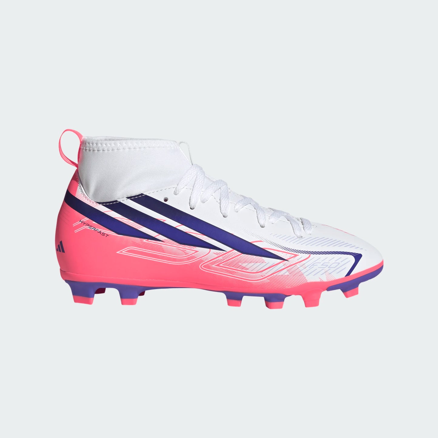 Adidas F50 Hyperfast Club Mid FG/MG Kids Football Boots