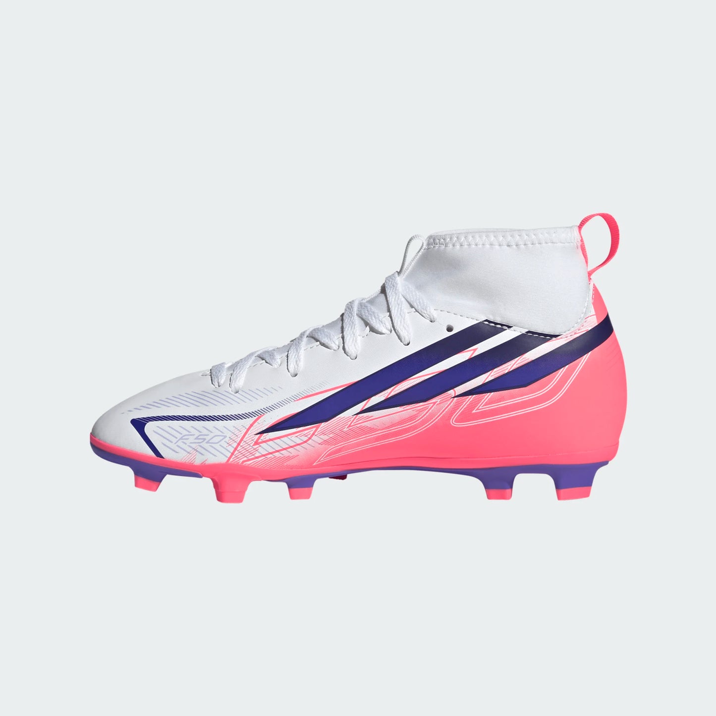 Adidas F50 Hyperfast Club Mid FG/MG Kids Football Boots