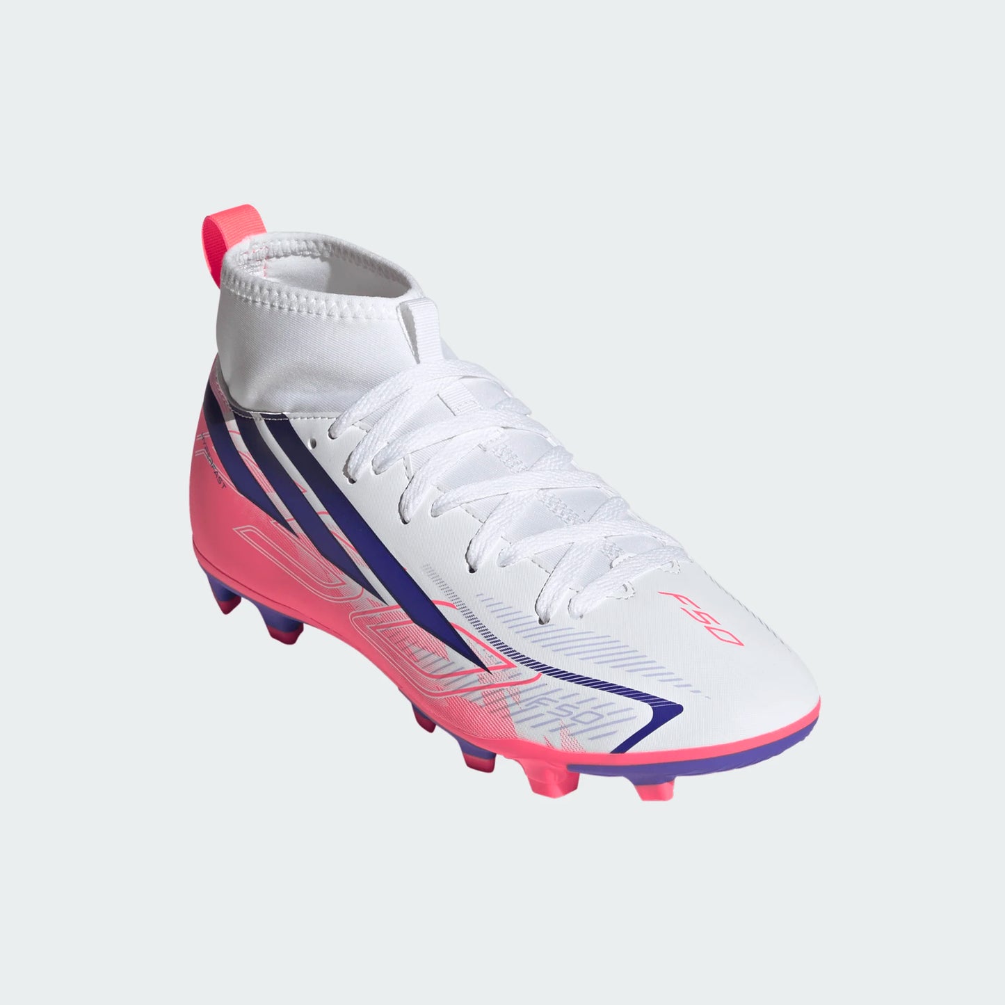 Adidas F50 Hyperfast Club Mid FG/MG Kids Football Boots