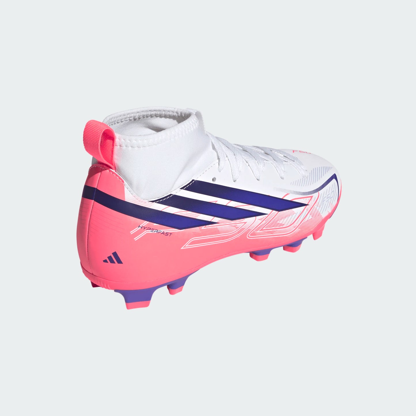 Adidas F50 Hyperfast Club Mid FG/MG Kids Football Boots
