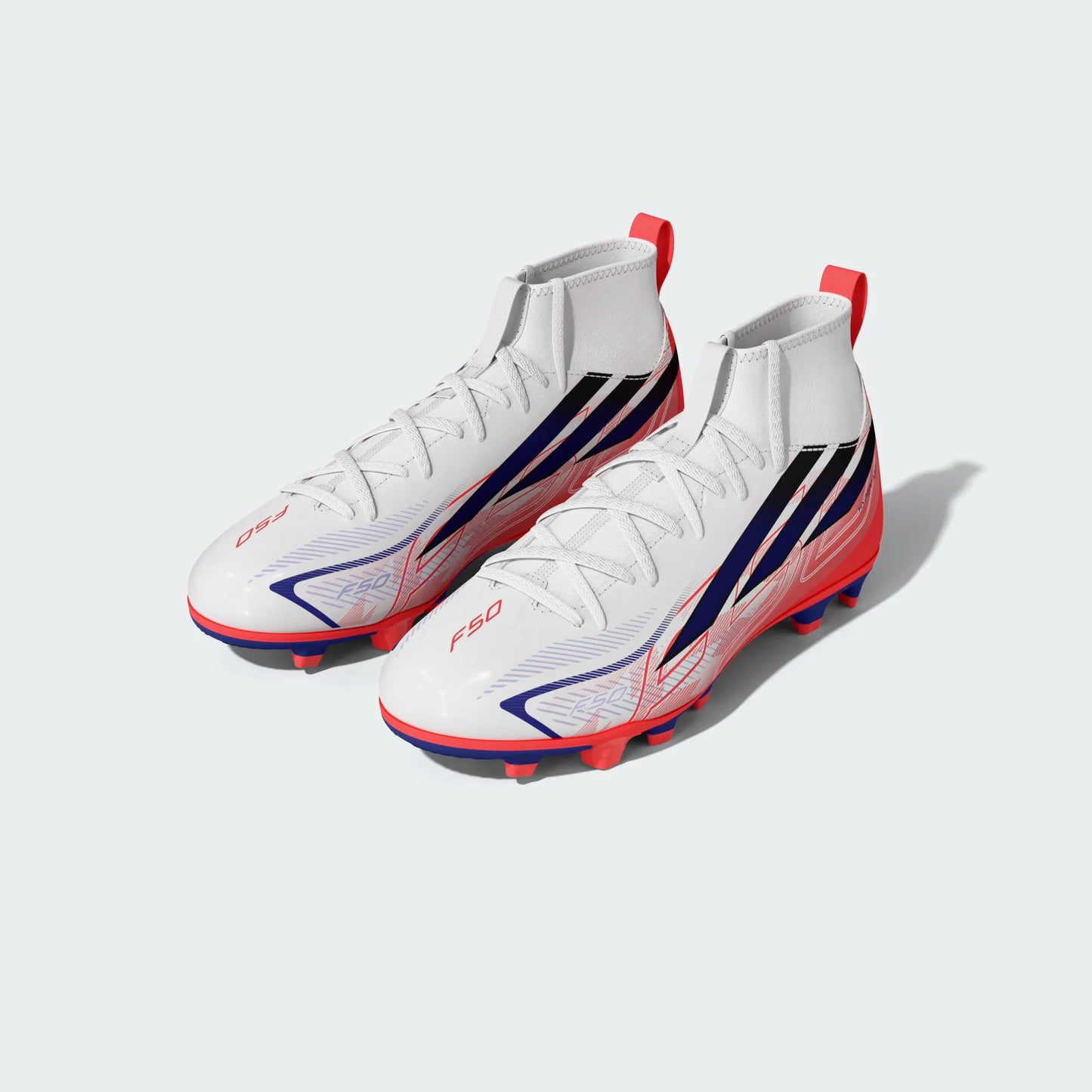 Adidas F50 Hyperfast Club Mid FG/MG Kids Football Boots