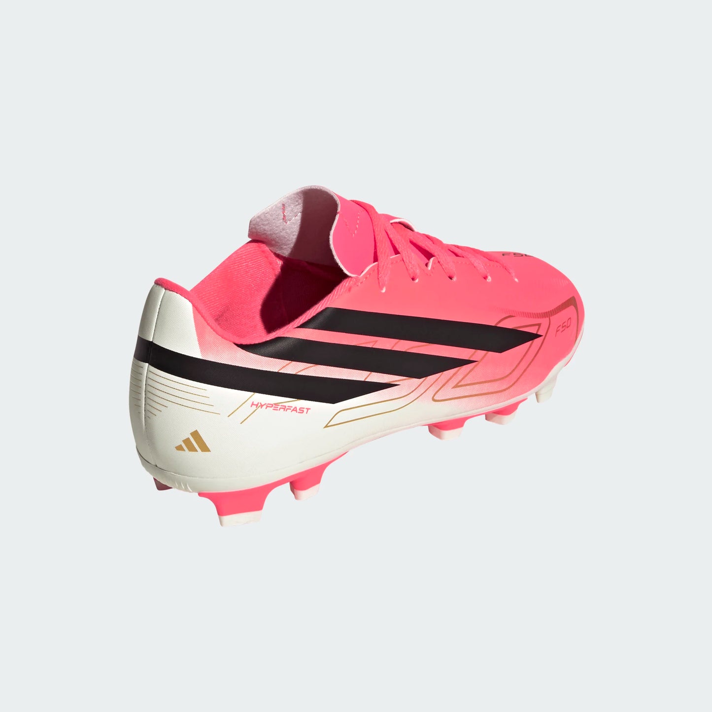 Adidas F50 Hyperfast Club Firm Ground Kids Soccer Cleats