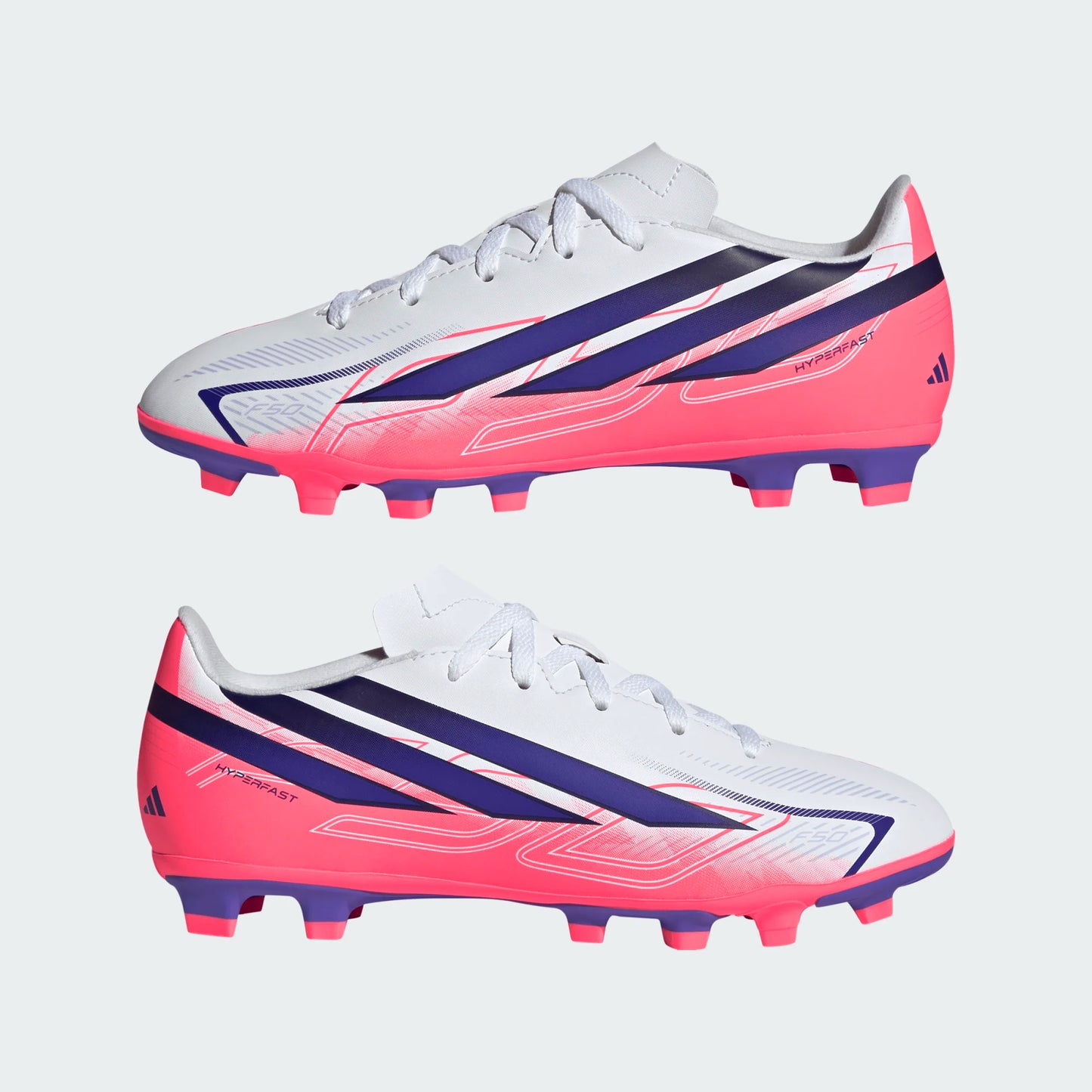 Adidas F50 Hyperfast Club FG/MG Kids Football Boots