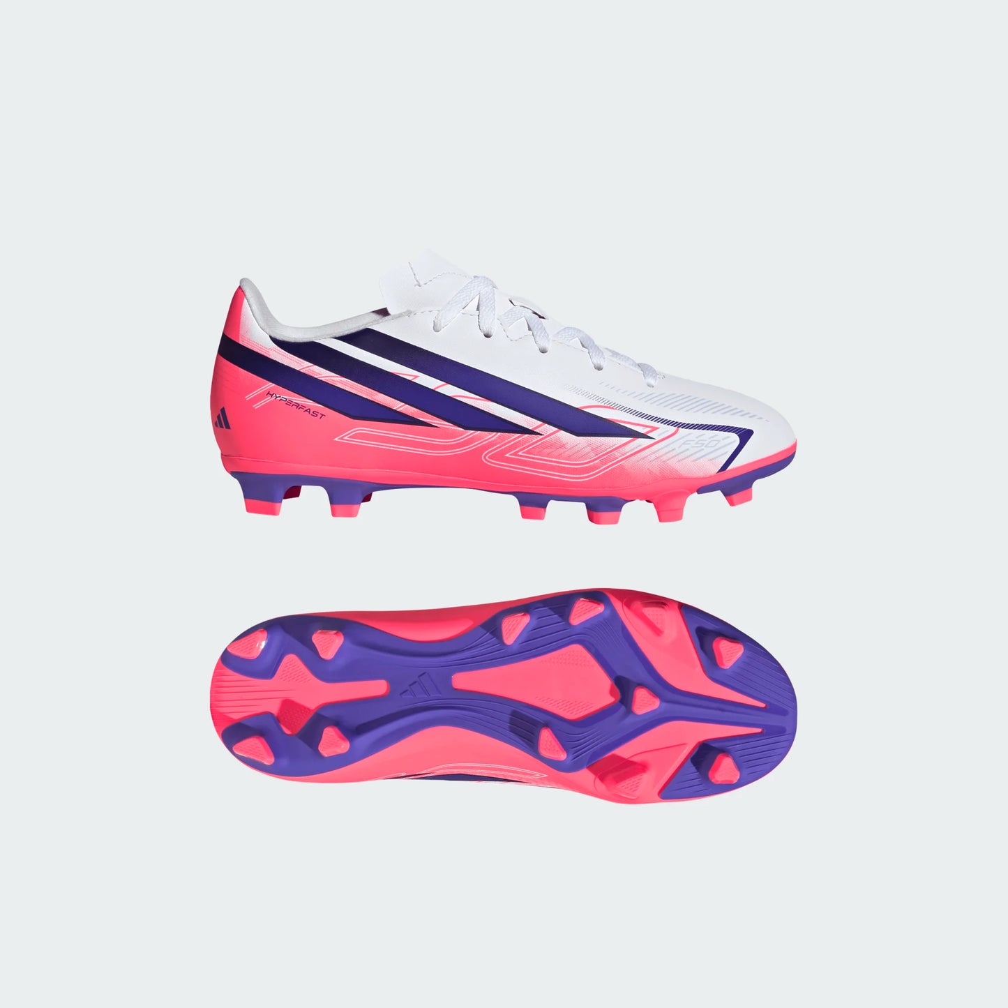 Adidas F50 Hyperfast Club FG/MG Kids Football Boots
