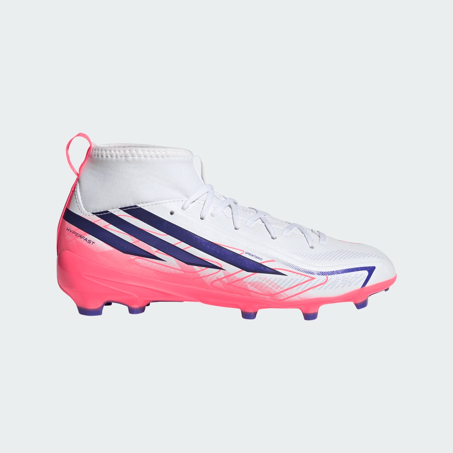 Adidas F50 Hyperfast League Mid FG Kids Football Boots