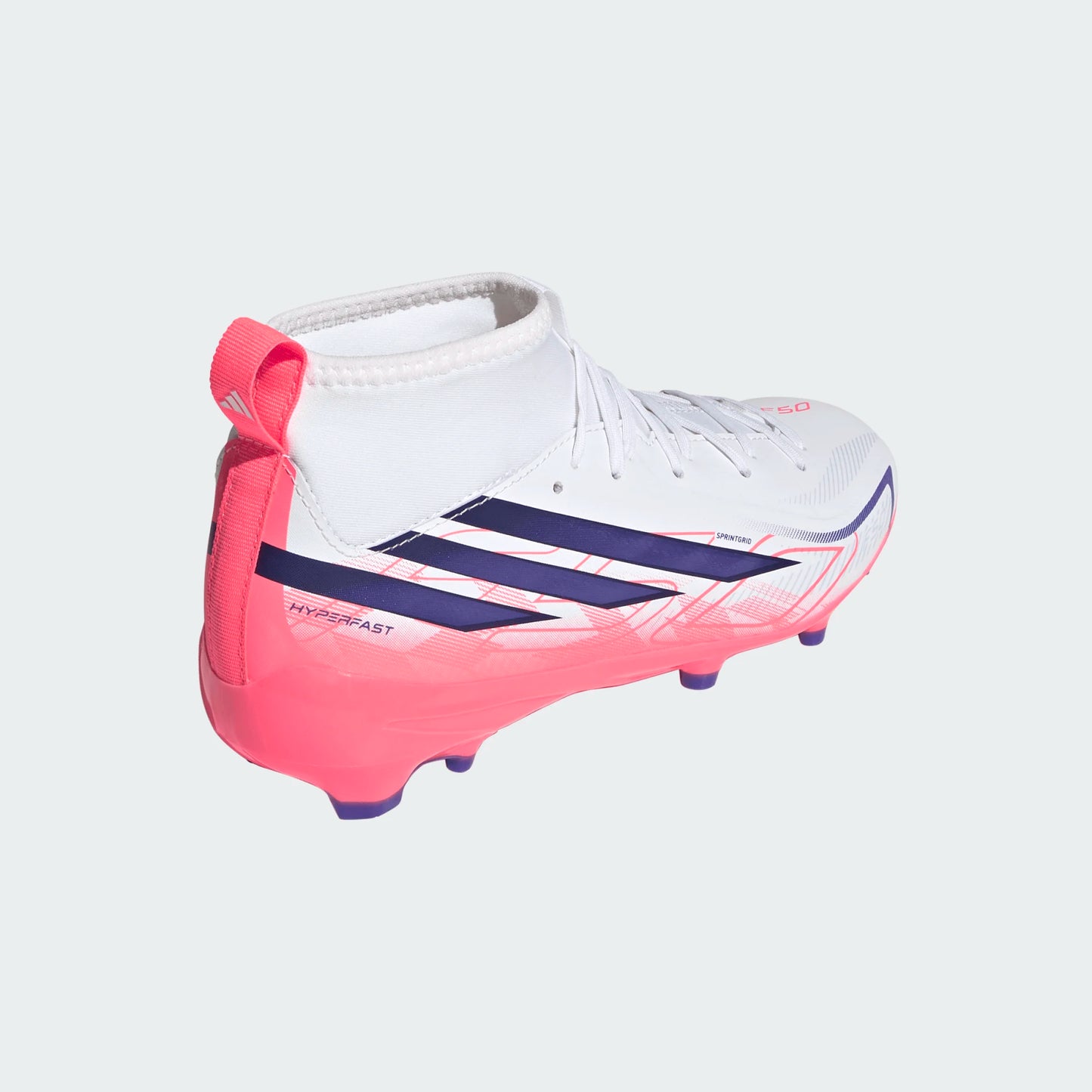 Adidas F50 Hyperfast League Mid FG Kids Football Boots