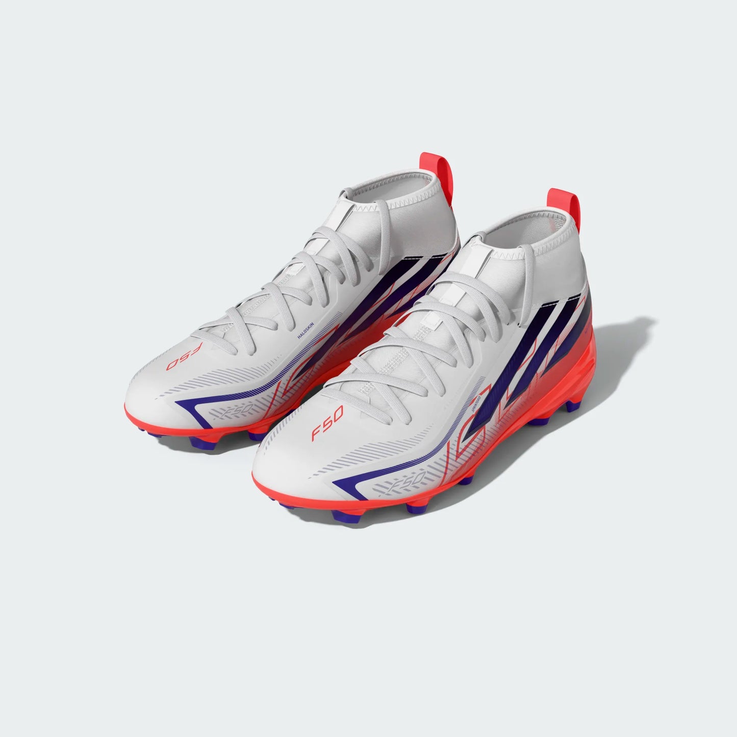 Adidas F50 Hyperfast League Mid FG Kids Football Boots