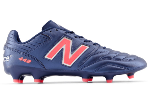 New Balance 442 PRO FG V2 NAVY/RED (2E Wide)