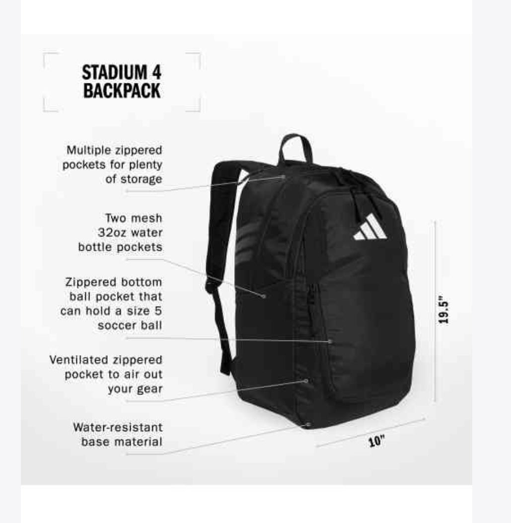 Adidas Stadium Backpack 4