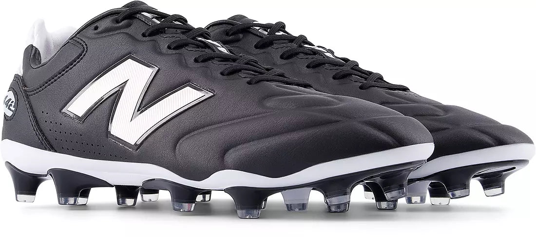 442 Elite FG V3 2E(WIDE) Men's Soccer Boots Black/White