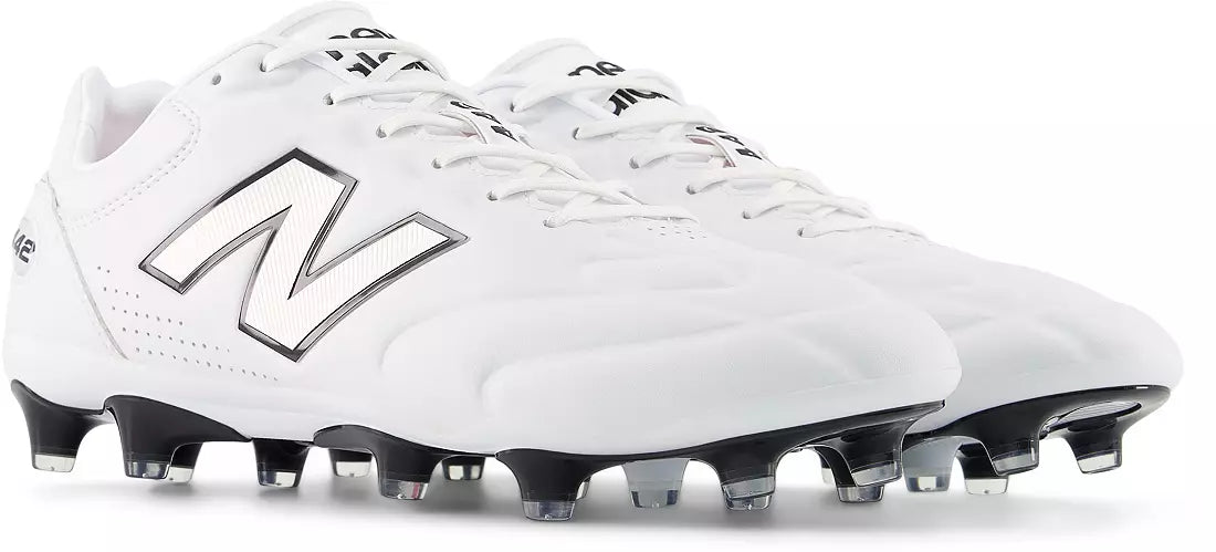 442 Elite FG V3 2E(WIDE) Men's Soccer Boots White/Black