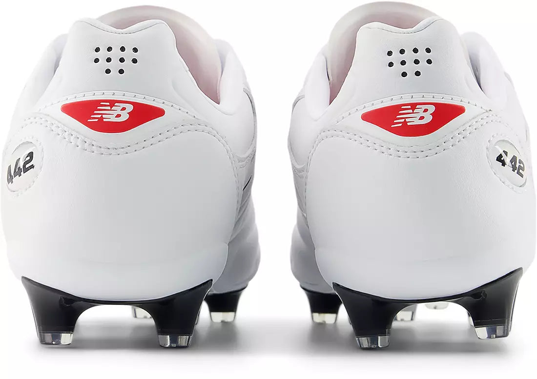 442 Elite FG V3 2E(WIDE) Men's Soccer Boots White/Black