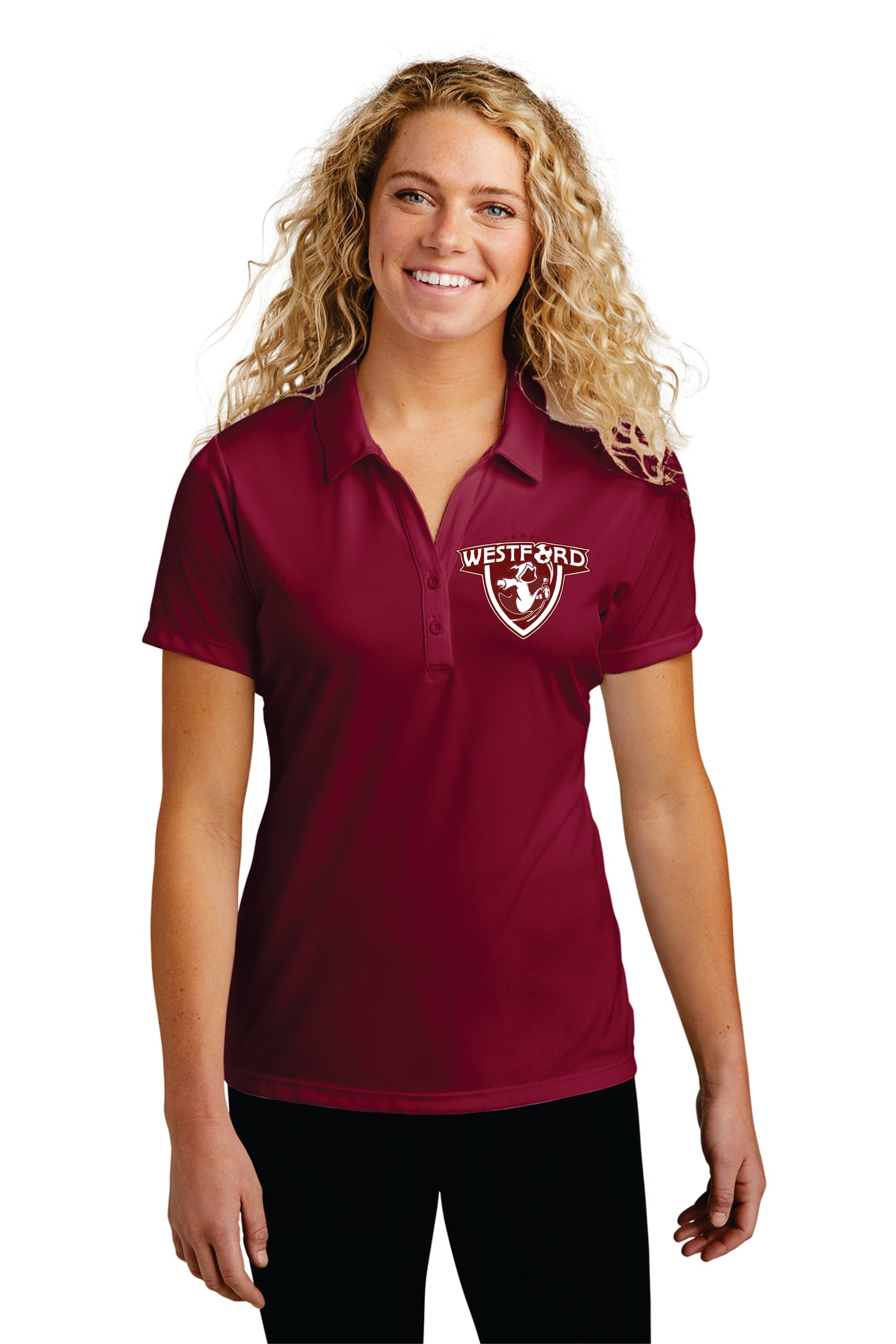 Westford Youth Soccer Coach's Polo Shirt Soccer Stuff LLC