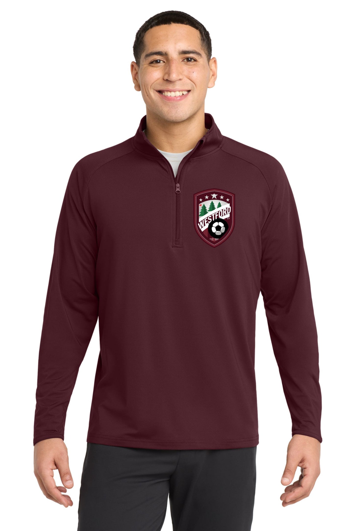 Westford Sport-Tek® Sport-Wick® Stretch 1/4-Zip Pullover