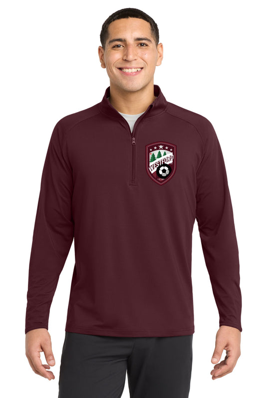 Westford Sport-Tek® Sport-Wick® Stretch 1/4-Zip Pullover