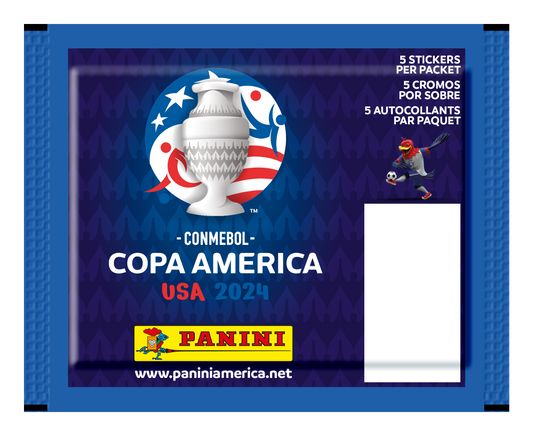 CONMEBOL COPA AMERICA USA 2024 OFFICIAL STICKER PACK (5 stickers)