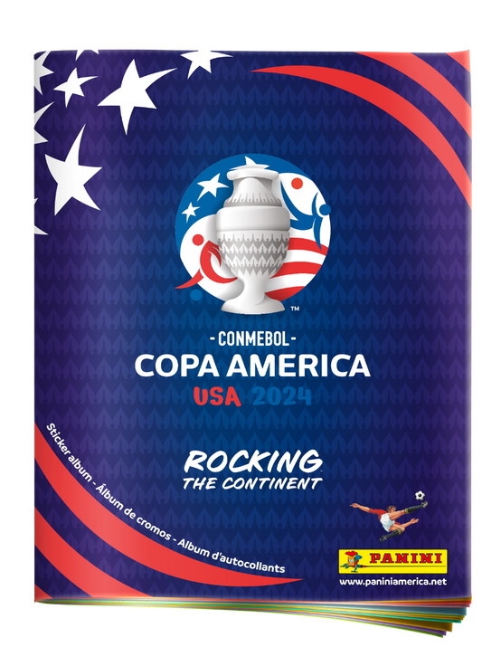 CONMEBOL COPA AMERICA USA 2024 OFFICIAL STICKER COLLECTION - ALBUM
