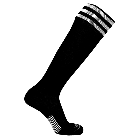 EURO 2.0 BLACK WITH WHITE STRIPES