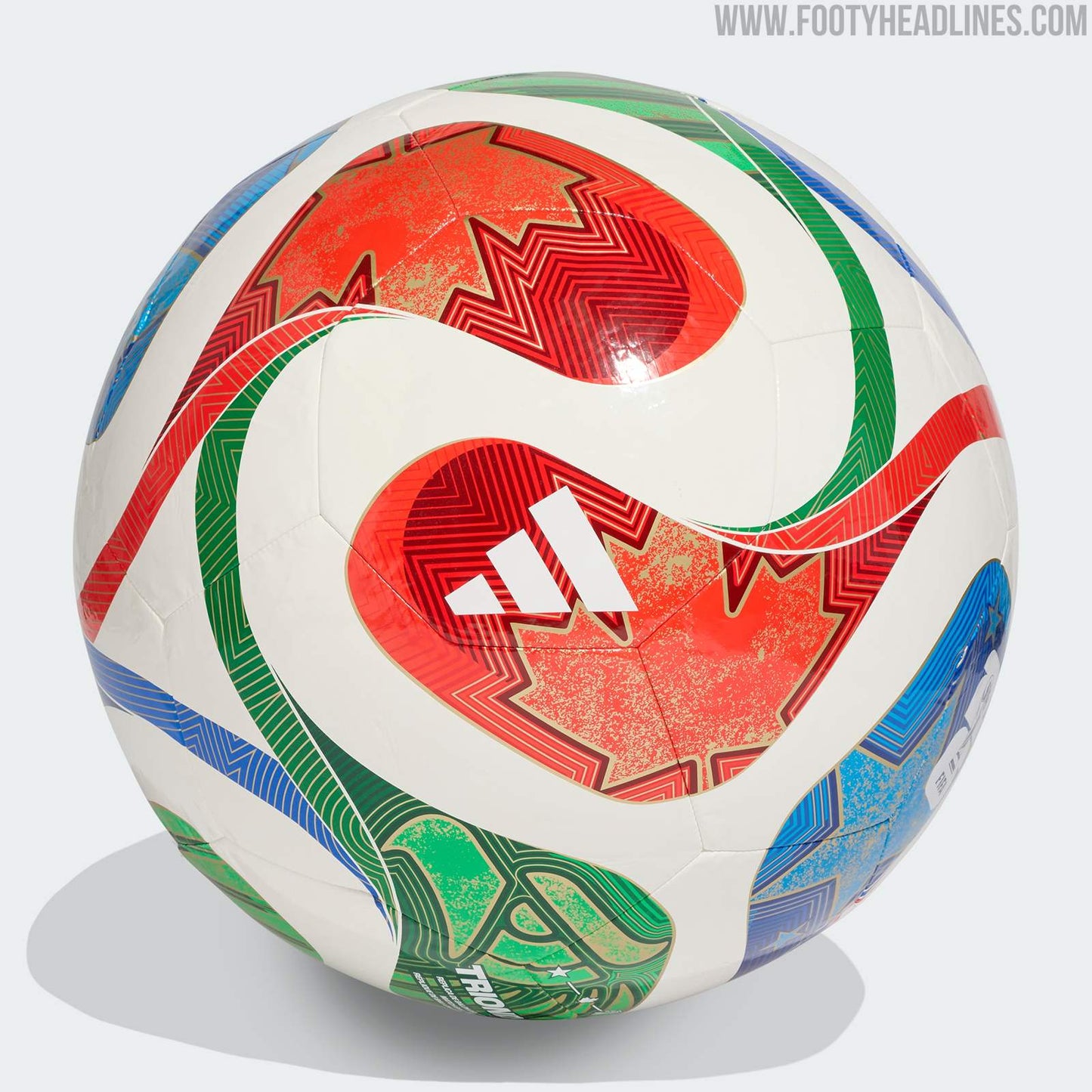 adidas FIFA World Cup 2026™ Trionda Pro Official Match Soccer Ball - White/Blue/Red/Green