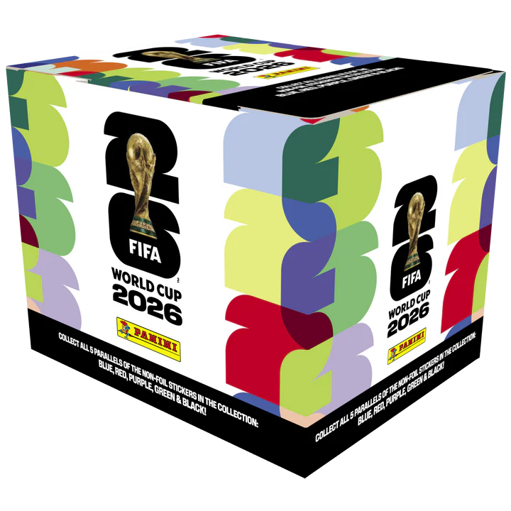 Panini 2026 FIFA World Cup Box of 50 Sticker Packs of 7
